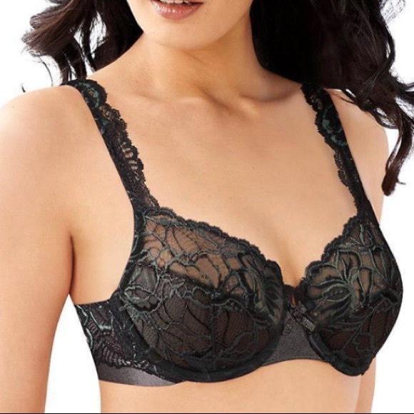 Bali Other - NWT Bali Lace Desire Underwire Black Bra 40C